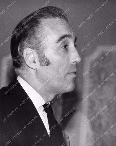 candid profile Christopher Lee 1734-13