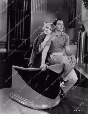 Anita Page and Douglas Fairbanks Jr. art deco chair 1737-10