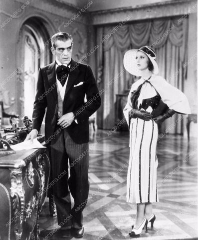 Boris Karloff Loretta Young I Like Your Nerve film scene 1737-15