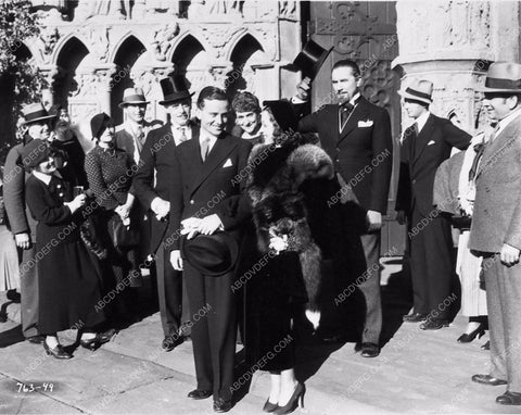 candid shot of The Invisible Ray cast Bela Lugosi and others 1737-25