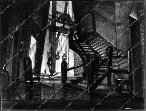 story board sketch classic horror film Son of Frankenstein 1749-29