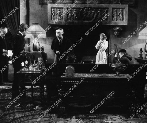 Boris Karloff and cast film Frankenstein 1970 1750-10