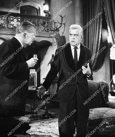 Boris Karloff and cast film Frankenstein 1970 1750-11