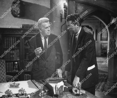 Boris Karloff and cast film Frankenstein 1970 1750-13