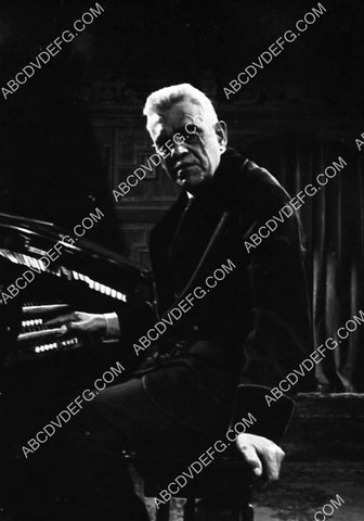 Boris Karloff at the organ film Frankenstein 1970 1750-30