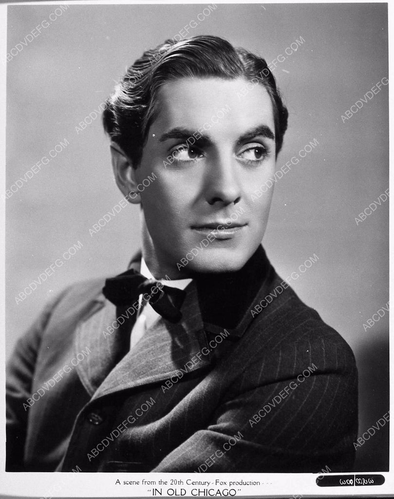 Tyrone Power portrait film In Old Chicago 1752-11 – ABCDVDVIDEO