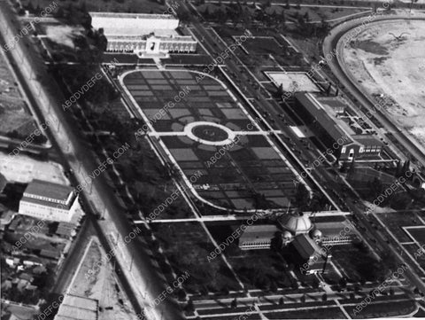1920 Historic Los Angeles Exposition Park aerial view 1785-14
