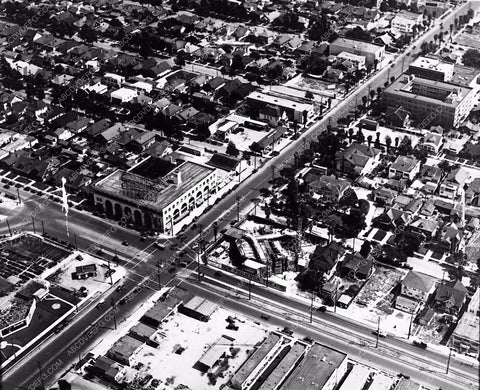 1925 Historic Los Angeles 4004 S. Figueroa Theatre aerial photo 1785-15