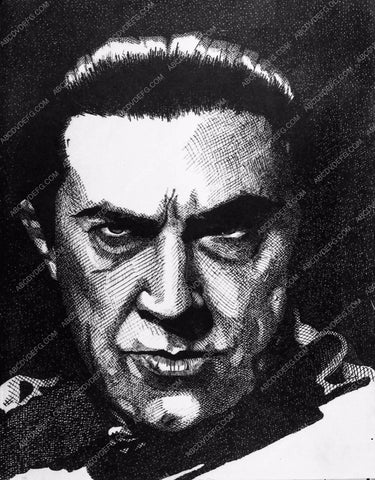 art sketch Bela Lugosi Dracula 1788-20