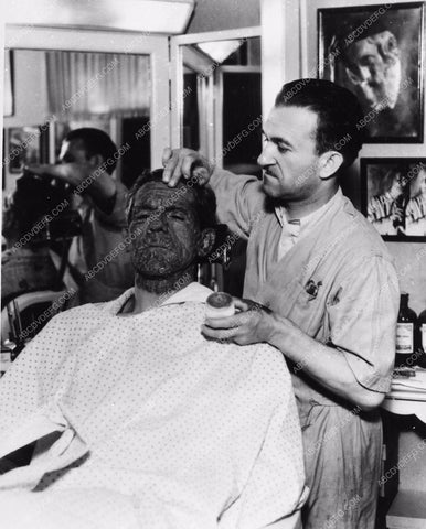 Jack Pierce makeup for Boris Karloff The Mummy behind the scenes 1804-29