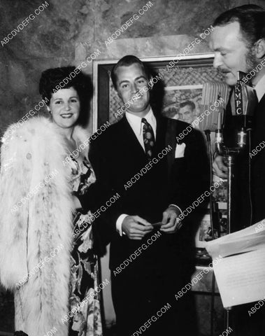 Alan Ladd and wife do 1952 KMPC radio broadcast 1813-26