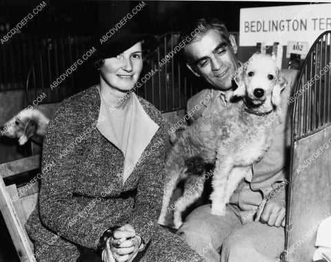Boris Karloff and wife w their show dog 1848-24