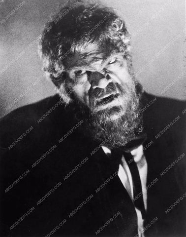 Boris Karloff test makeup horror film The Old Dark House 1849-08