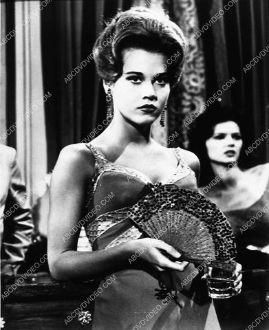 sexy Jane Fonda w her hand fan film Walk on the Wild Side 1854-13