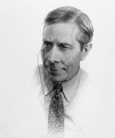 prominent film and stage star George Arliss with monocole cool portrait photo 1857-11