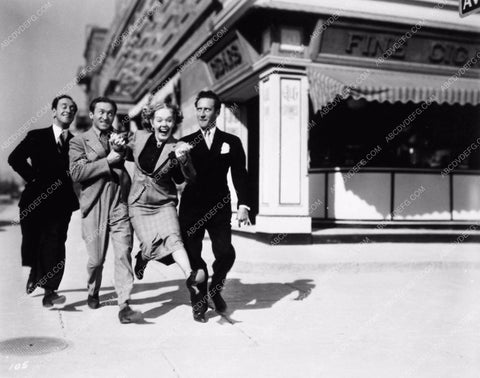 Alice Faye and The Ritz Brothers clowning around On The Avenue 1868-09