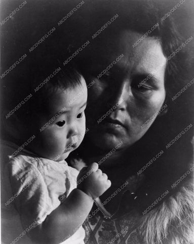 portrait of Eskimo mother and child 1868-24