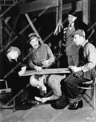 Sterling Holloway Robert Armstrong Vince Barnett Tod Browning having some fun on set 1885-19