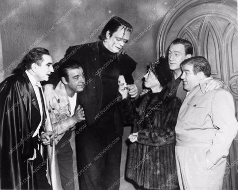 Glenn Strange Lon Chaney Jr., Abbott & Costello Meet Frankenstein 1889-13