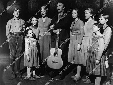 Julie Andrews Christopher Plummer and the kids film The Sound of Music 1892-11