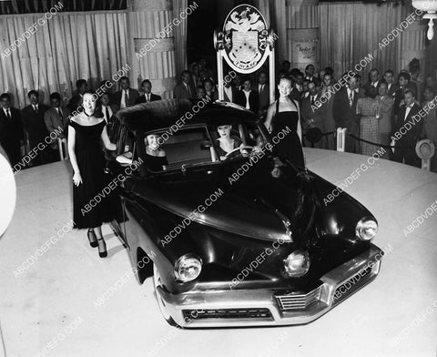 models show off new Tucker Automobile at auto show 1892-22