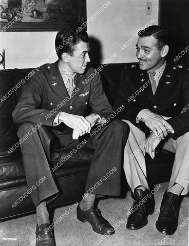 James Stewart and Clark Gable in uniform 1909-10