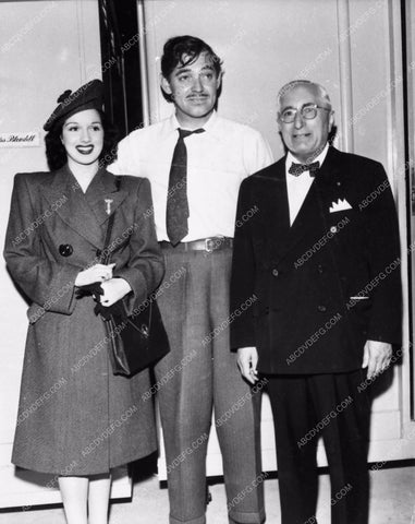 candid Clark Gable Pat Kirkwood Louis B. Mayer 1910-14