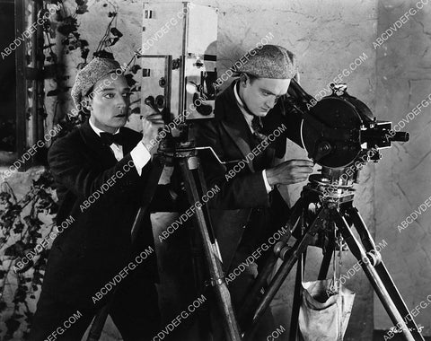 Buster Keaton Harold Goodwin and old time cameras silent film The camerman 1915-05