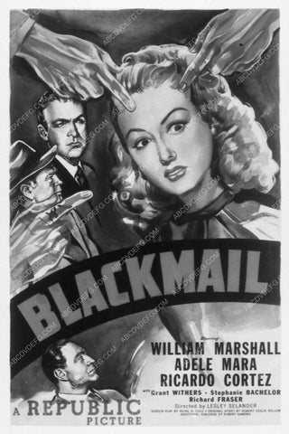 ad slick William Marshall Ricardo Cortez Black Mail 1919-03