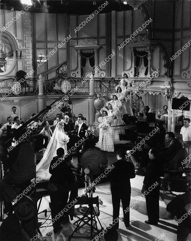 Alice Faye Don Ameche shooting wedding sequence cast and crew 1922-05