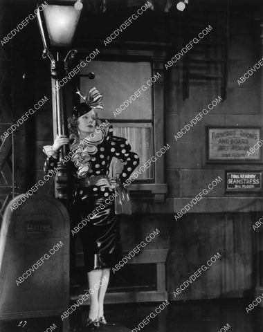 Alice Faye leaning on the lamp post film On the Avenue 1921-19