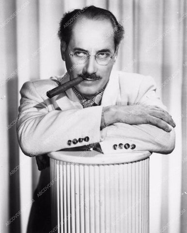 Groucho Marx portrait with cigar 1970-29