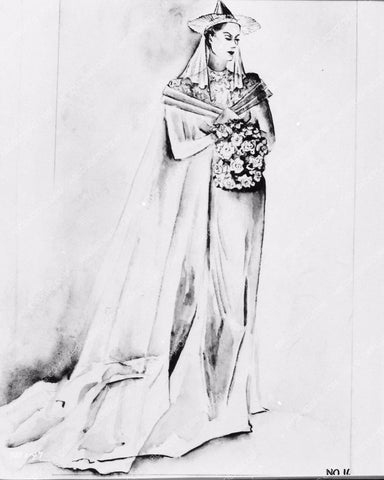 Edith Head wardrobe sketch Betty Grable film Give Me a Sailor 1980-22