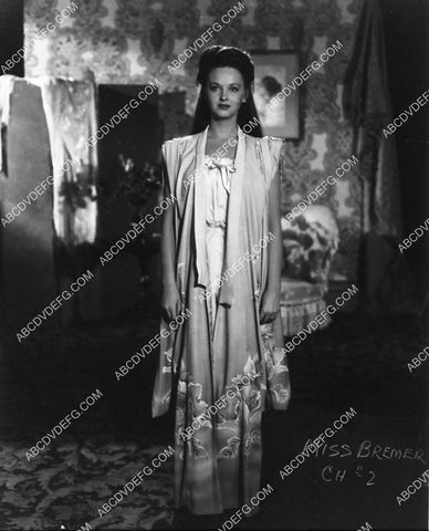 Lucille Bremer costume wardrobe shot unknown film 1982-07