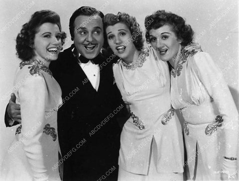 Leo Carrillo and the Andrews Sisters film What's Cookin 1854-31