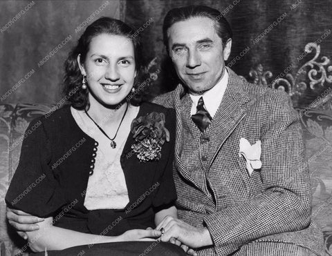 Bela Lugosi & wife Lillian candid news photo 1989-29