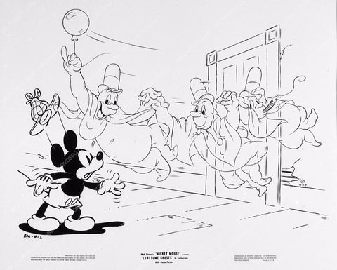 ad slick Mickey Mouse Lonesome Ghosts 2046-11