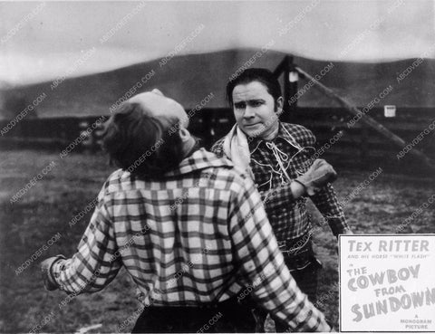 Tex Ritter in action The Cowboy from Sundown 2062-11