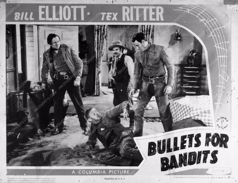 ad slick Tex Ritter Bullets For Bandits 2084-07