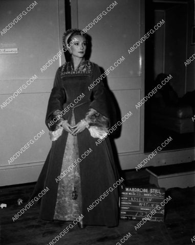 Barbara Bates MGM studios costume wardrobe slate shot film Young Bess 2094-15