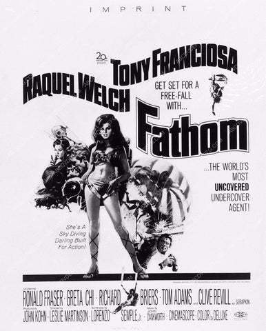 Raquel Welch add slick film Fathom 2108-01