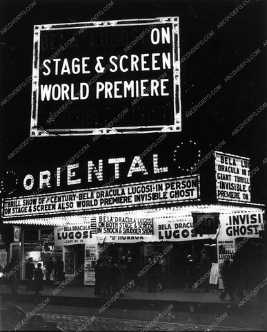 Bela Lugosi Oriental Theatre Chicago 2115-16