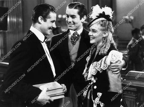 Don Ameche Tyrone Power Alice Faye film In Old Chicago 2123-14