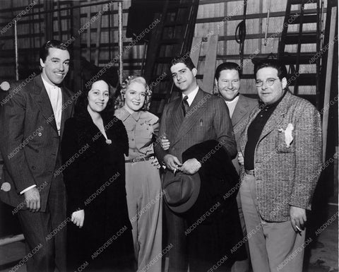 Alice Faye Caesar Romero Jack Oakie on soundstage 2124-29