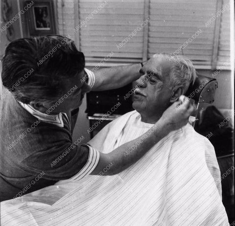 Boris Karloff makeup artrists George & Gordon Bau Frankenstein 1970 2158-24