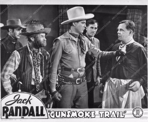 Jack Randall Al Fuzzy St. John western film Gunsmoke Trail 2158-32