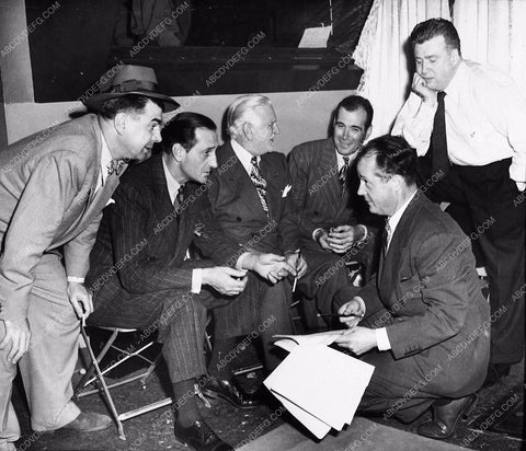 Basil Rathbone Frank Morgan Ken Murray circa 1944 2168-35