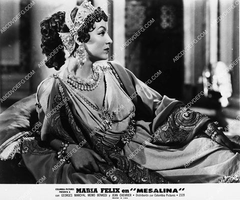 Maria Felix foreign film Mesalina 2190-29