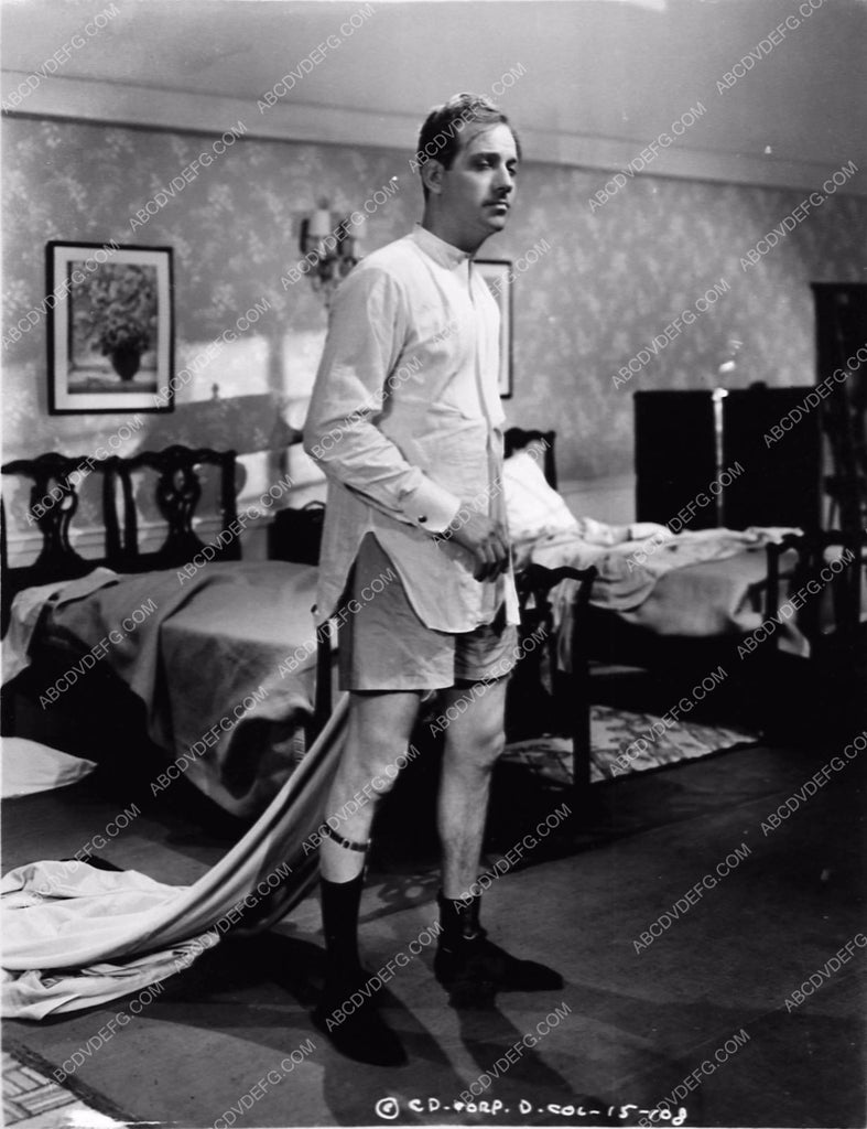 melvyn gear Melvyn Douglas in garters film There's Always a Woman 2192-10