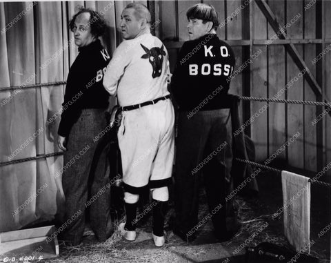 3 Stooges Moe Larry Curly cow milking contest comedy short subject 2192-27